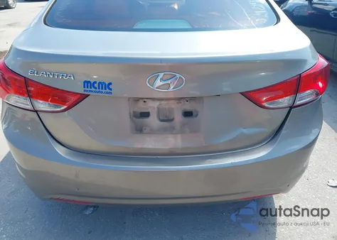 2013 Hyundai Elantra Gls z USA, uszkodzony, nr VIN 5NPDH4AE8DH381021